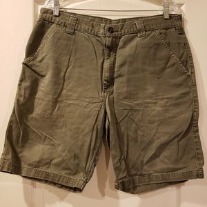 Carhartt work shorts.